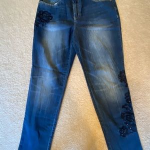 Chico’s platinum Jeans 0.5 Skimmer